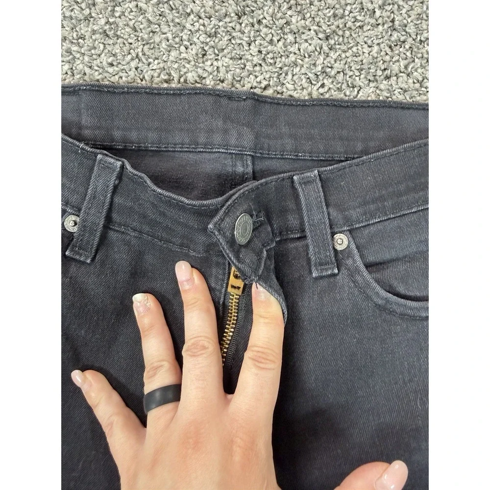 Levi's 511 Slim Straight Jeans Men's Size 34X30 Black